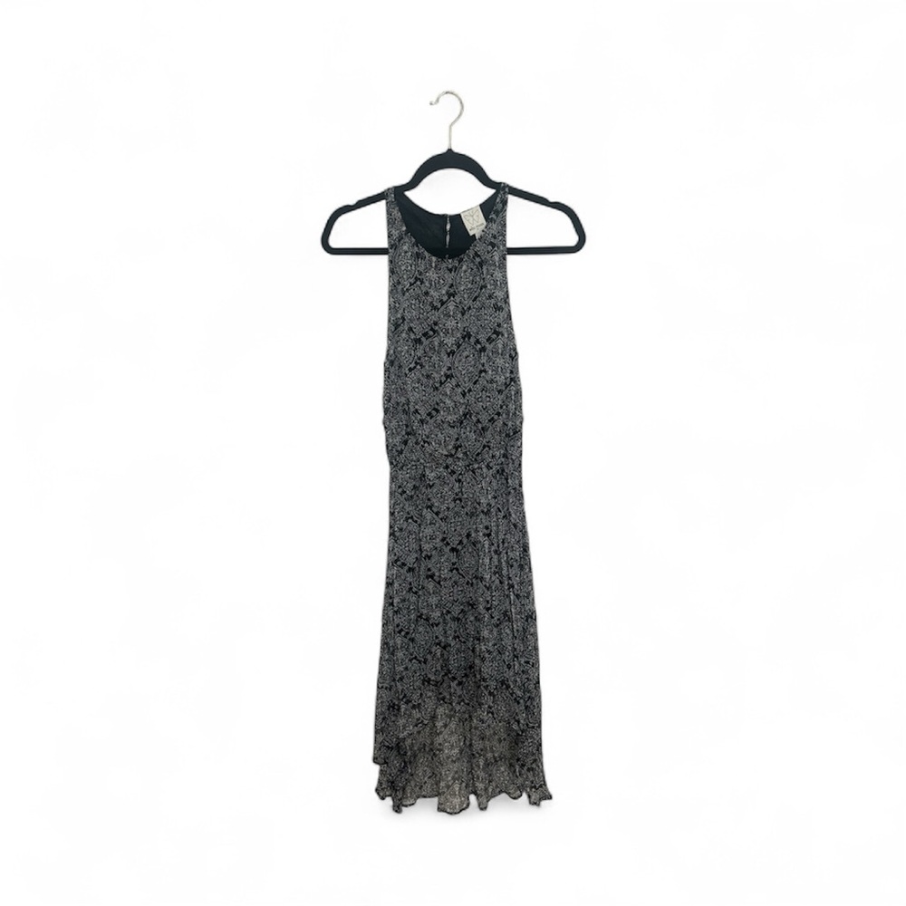 Ella Moss Black and White High Low Dress